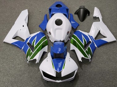 2013-2023 Green and Blue Gloss CBR600RR Motorcycle Fairings