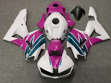 2013-2023 Pink and Emerald Gloss CBR600RR Motorcycle Fairings