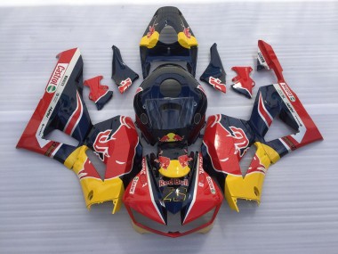 2013-2023 Red and Blue Bull CBR600RR Motorcycle Fairings
