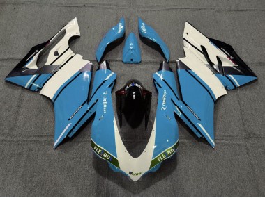 2015-2017 Light Blue OEM Style Ducati 959 1299 Motorcycle Fairings