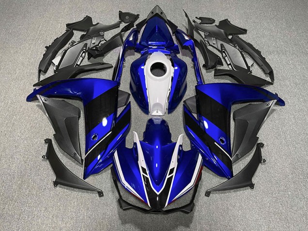 2015-2018 Blue Black and White R3 Motorcycle Fairings