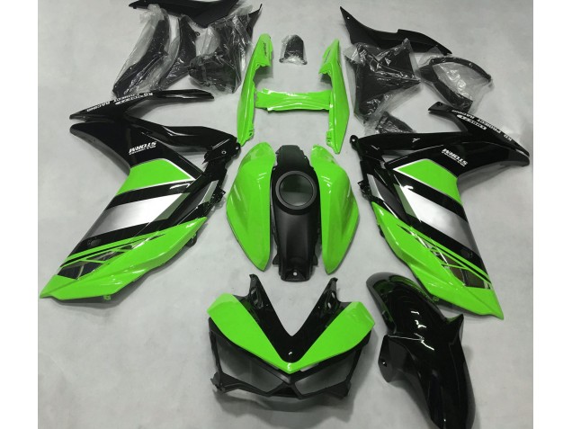 2015-2018 Bright Green Yamalube R3 Motorcycle Fairings