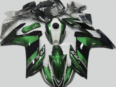 2015-2018 Green and Gloss Black R3 Motorcycle Fairings