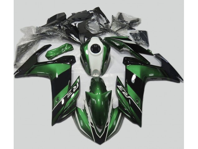 2015-2018 Green and Gloss Black R3 Motorcycle Fairings