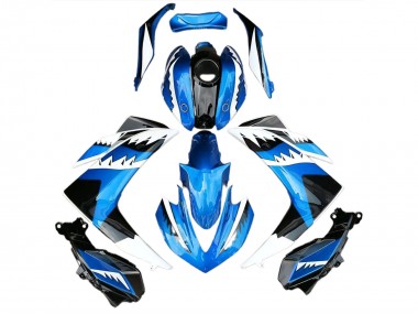 2015-2018 Light Blue Shark R3 Motorcycle Fairings