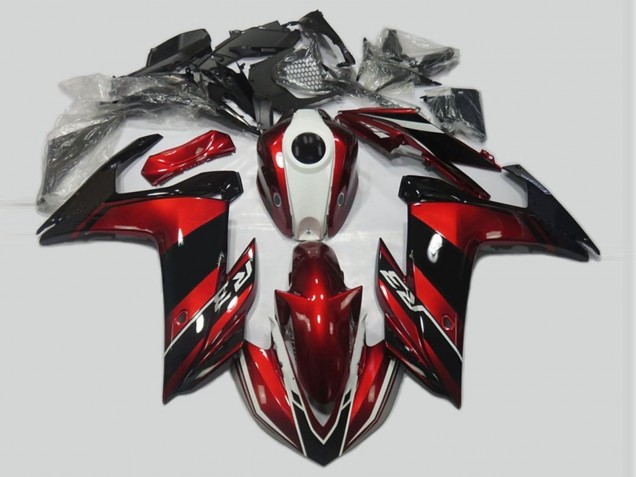 2015-2018 Maroon and Black R3 Motorcycle Fairings