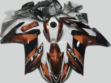 2015-2018 Orange and Gloss Black R3 Motorcycle Fairings