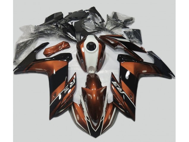 2015-2018 Orange and Gloss Black R3 Motorcycle Fairings