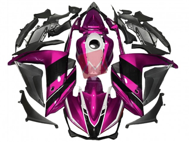 2015-2018 Pink Black and White R3 Motorcycle Fairings