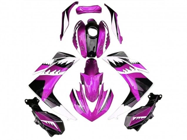 2015-2018 Pink Shark R3 Motorcycle Fairings