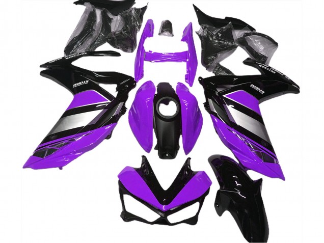 2015-2018 Purple Yamalube R3 Motorcycle Fairings