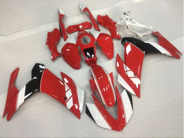 2015-2018 Red and White Gloss R3 Motorcycle Fairings