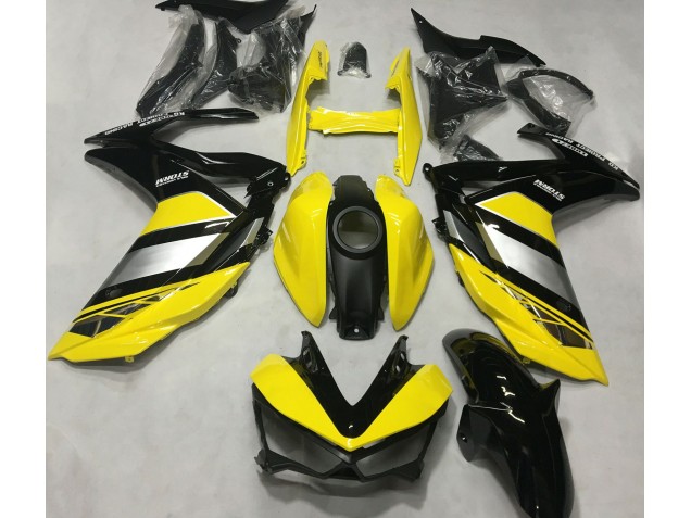 2015-2018 Yellow and Gloss Black R3 Motorcycle Fairings
