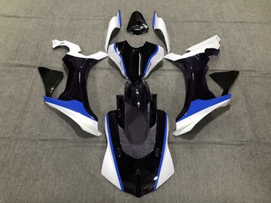 2015-2019 Blue Black and White R1 Motorcycle Fairings