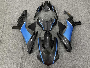 2015-2019 Carbon Fiber & Light Blue R1 Motorcycle Fairings