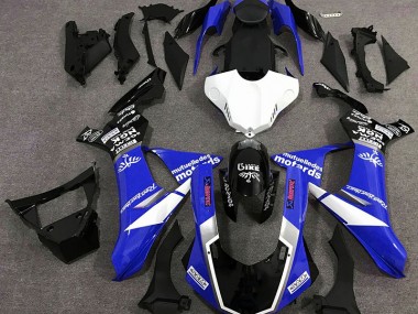 2015-2019 Gloss Blue Logo Style R1 Motorcycle Fairings