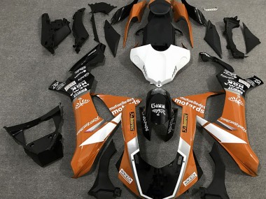 2015-2019 Gloss Orange Logo Style R1 Motorcycle Fairings