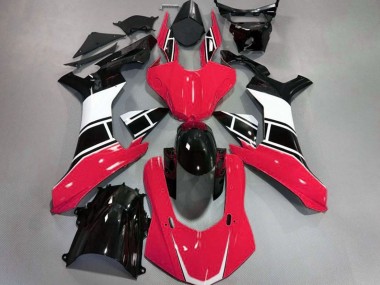2015-2019 Gloss Red White and Black R1 Motorcycle Fairings
