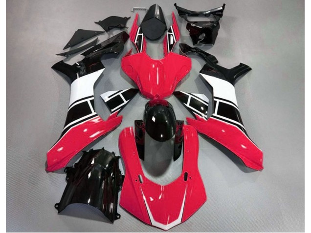 2015-2019 Gloss Red White and Black R1 Motorcycle Fairings