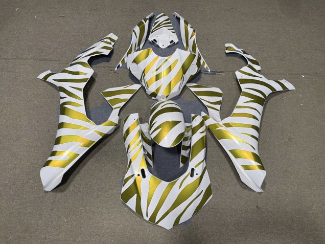 2015-2019 Gold Zebra R1 Motorcycle Fairings