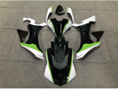 2015-2019 Green Black and White R1 Motorcycle Fairings