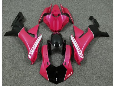 2015-2019 Hot Pink and Black R1 Motorcycle Fairings