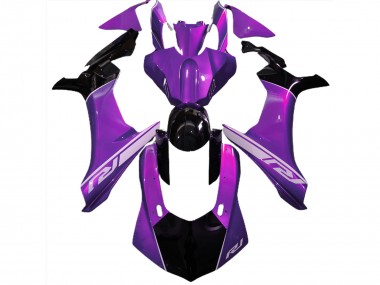 2015-2019 Mood Purple and Black R1 Motorcycle Fairings