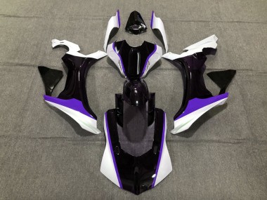 2015-2019 Purple Black and White R1 Motorcycle Fairings
