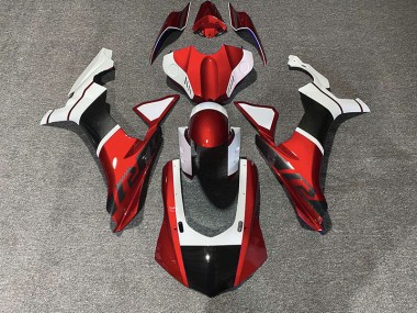 2015-2019 Red & Carbon Fiber Accents R1 Motorcycle Fairings