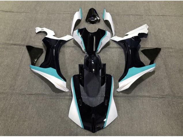 2015-2019 Sky Blue Black and White R1 Motorcycle Fairings