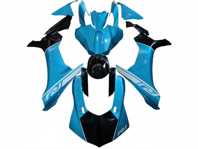 2015-2019 Sky Blue and Black R1 Motorcycle Fairings