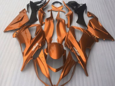 2016-2019 Candy Orange Gloss ZX10R Motorcycle Fairings