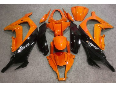 2016-2019 Gloss Orange and Black ZX10R Motorcycle Fairings