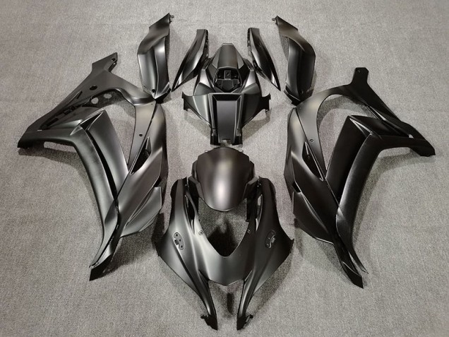 2016-2019 Matte Black ZX10R Motorcycle Fairings