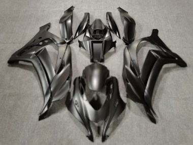2016-2019 Matte Metal Silver ZX10R Motorcycle Fairings