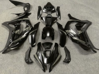 2016-2019 Satin Black & Grey ZX10R Motorcycle Fairings