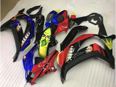 2016-2019 Share Red and Blue ZX10R Motorcycle Fairings