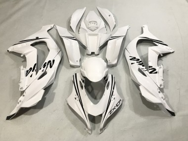 2016-2019 White Ninja ZX10R Motorcycle Fairings