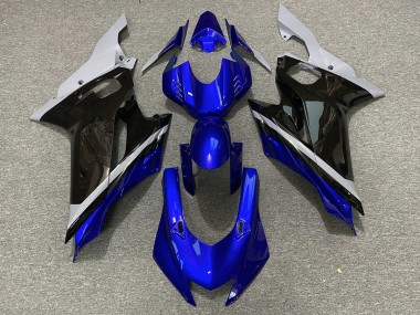 2017-2021 Cement Black and Blue R6 Motorcycle Fairings