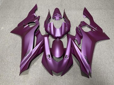 2017-2021 Dark Purple Matte R6 Motorcycle Fairings