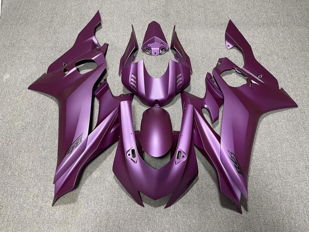 2017-2021 Dark Purple Matte R6 Motorcycle Fairings