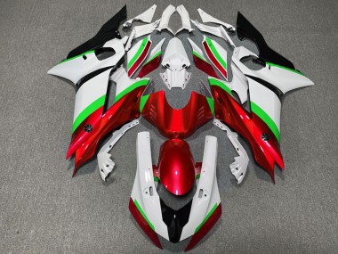 2017-2021 Red and Green Gloss R6 Motorcycle Fairings