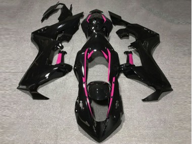2017-2023 Gloss Black & Pink Lining CBR1000RR Motorcycle Fairings