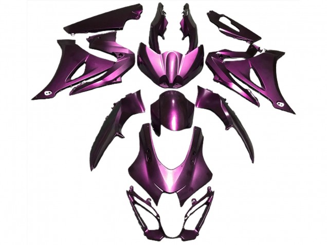 2017-2023 Matte Pink GSXR 1000 Motorcycle Fairings