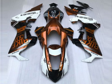 2017-2023 Orange & White Custom CBR1000RR Motorcycle Fairings