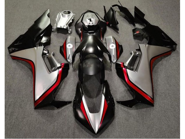 2017-2023 Silver and Black & Red CBR1000RR Motorcycle Fairings