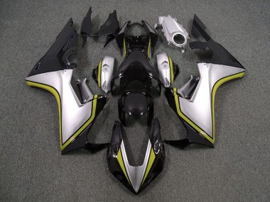 2017-2023 Silver and Black & Yellow CBR1000RR Motorcycle Fairings