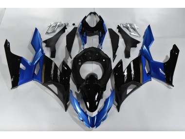 2018-2023 Blue and Black Ninja 400 Motorcycle Fairings