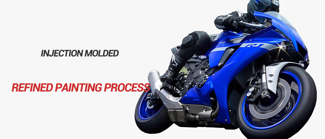 Injection Molded, Refined Painting Process | Alfa Fairings Official